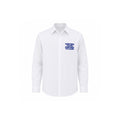 Chemise rayée imprimée bleu roi !

52 % de coton et 48 % de polyester