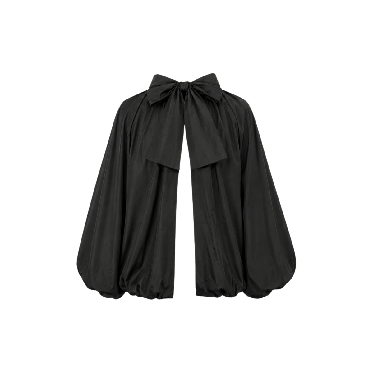Haut noir ballon à manches longues avec dos ouvert à nouée !
Longueur : 60 cm en Coton (95%) et en Nylon (5%)

Fabriqué en Italie
