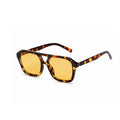 Lunettes de soleil écaille marron avec des verres teintés orange !