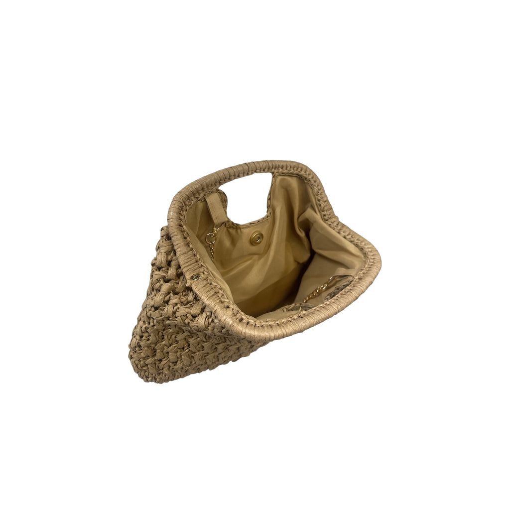 Sac à main avec bandouliere (Bas : 32cm Ouverture : 21cm Hauteur : 23cm) !